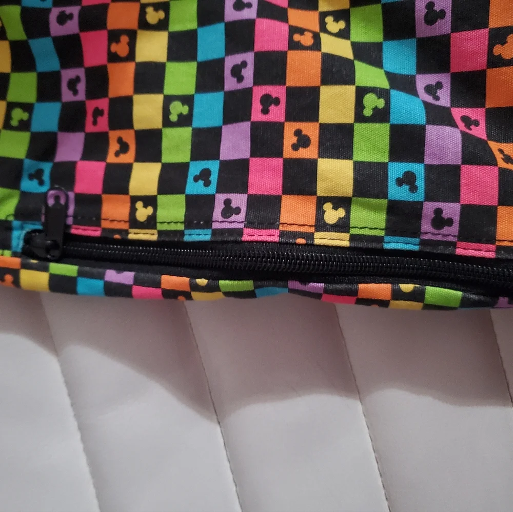 Colorful Mickey Mouse Drawstring Backpack - Picture 6 of 10